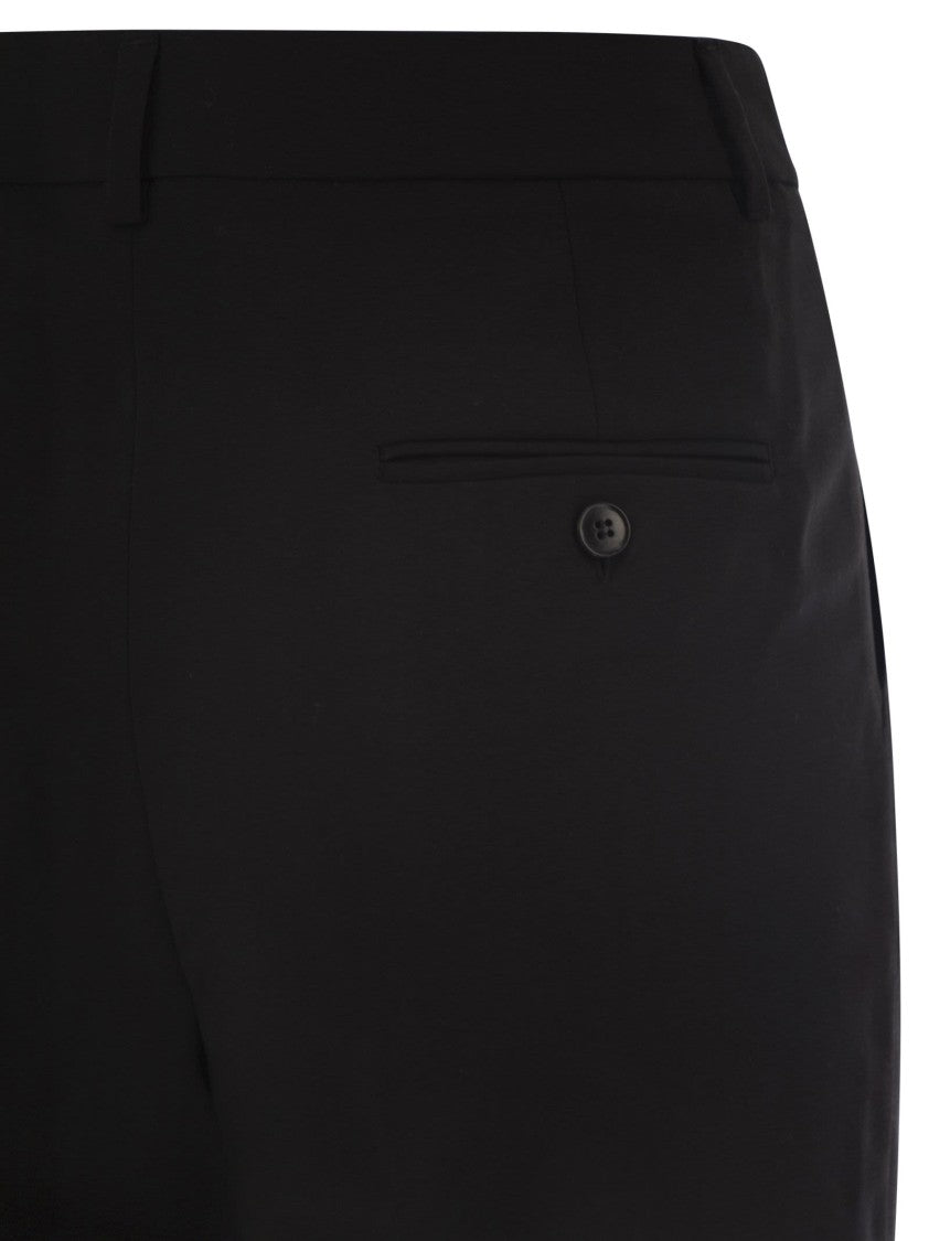 Max Mara Canon - Wool Cigarette Trousers