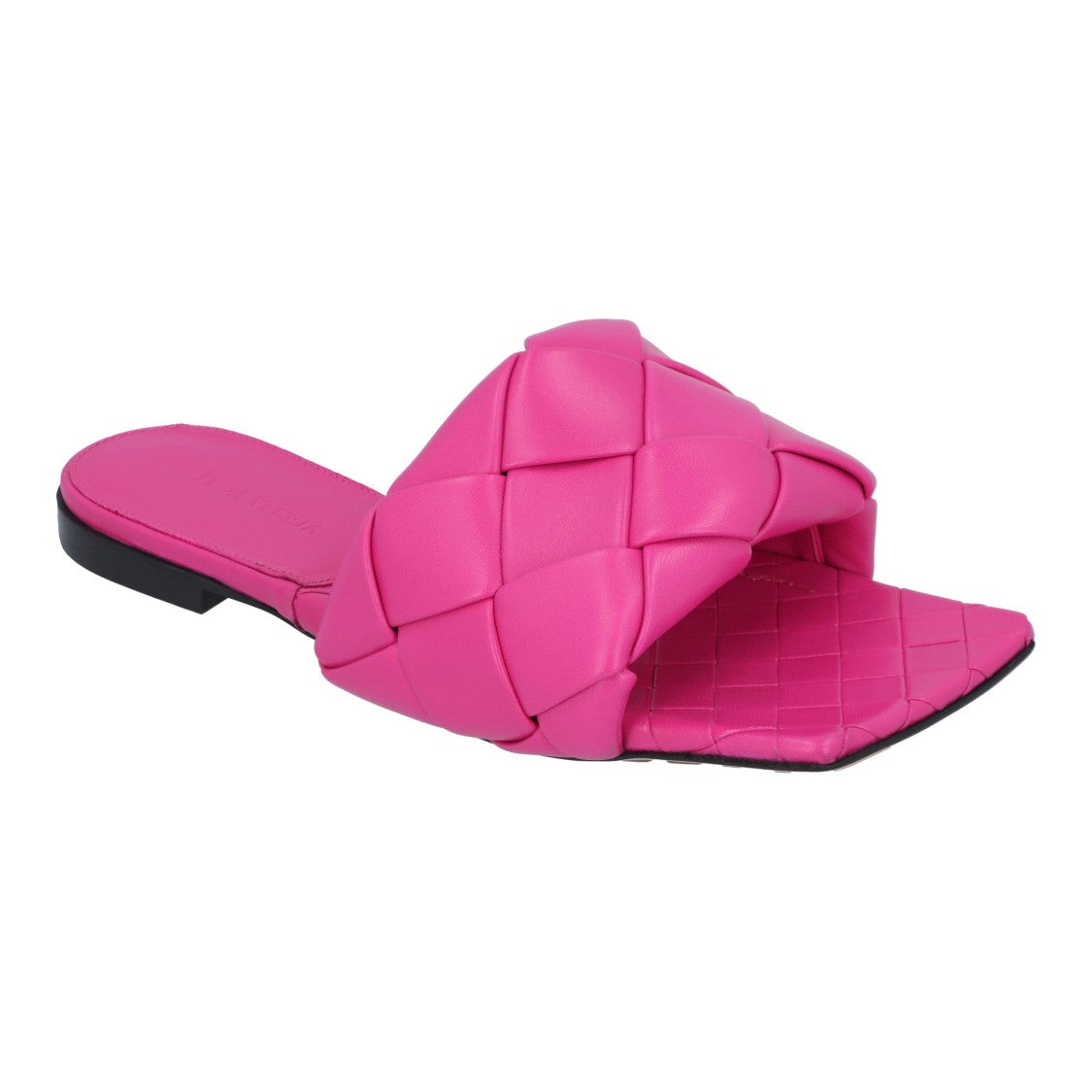 Bottega Veneta Lido Flat Sandal Pink
