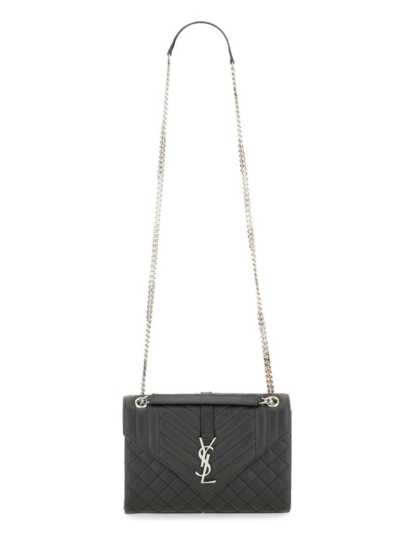 Saint Laurent "Envelope" Medium In Pelle Bag
