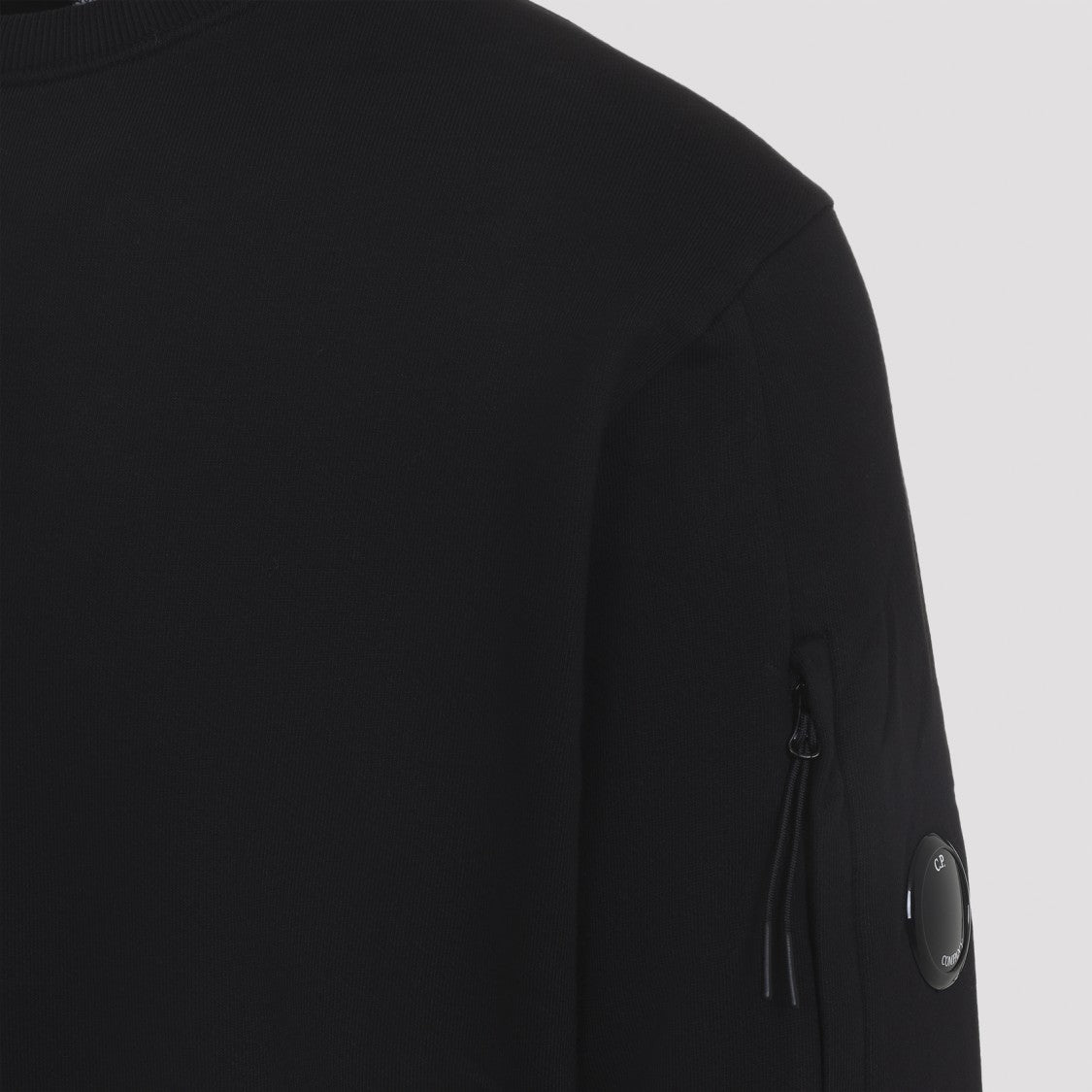 C.P. Company Black Cotton Sweatshirt