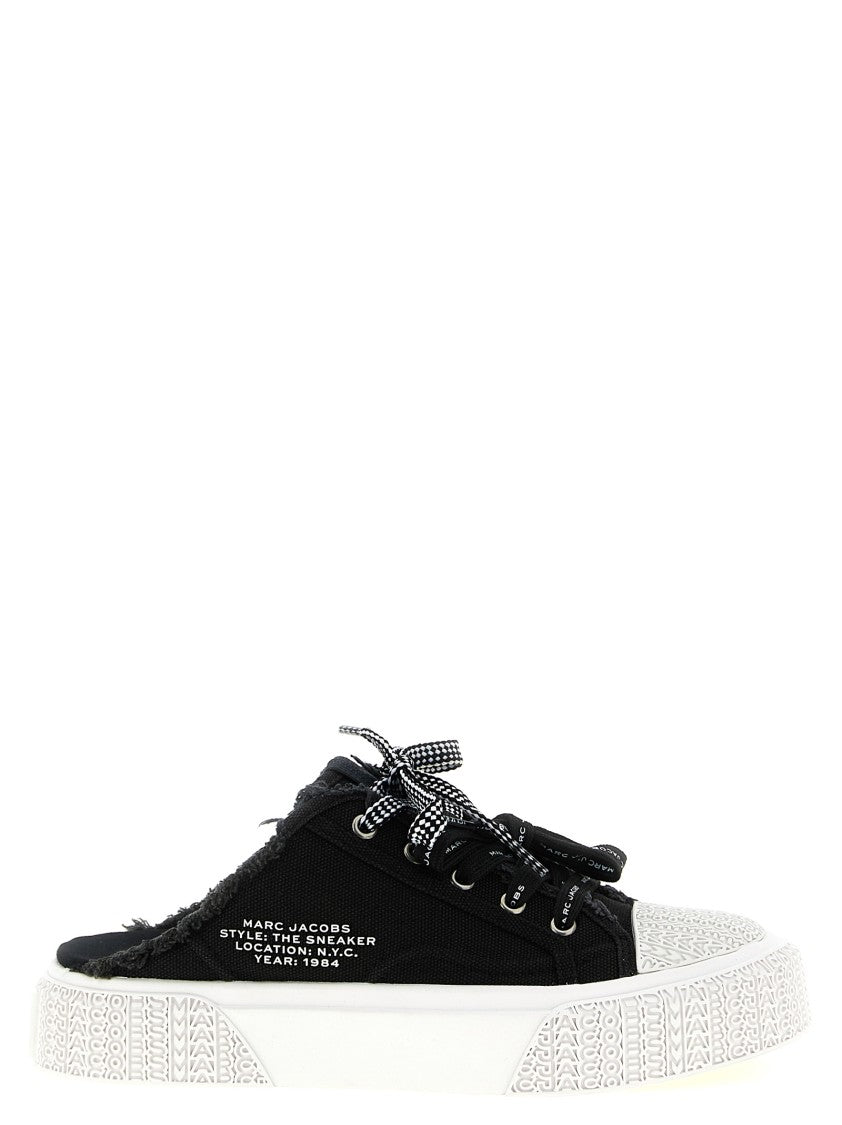 Marc Jacobs Slide-In Sneaker Mules With Textured Rubber Midsole