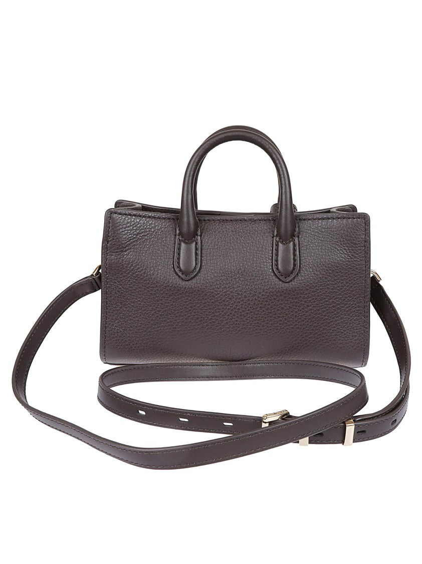 Michael Kors Scarlett Hammered Leather Shoulder Bag