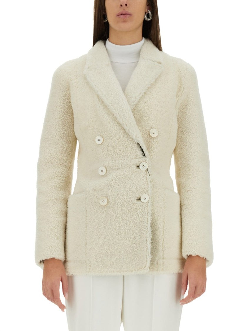 Alexander Mcqueen Double Breasted Coat