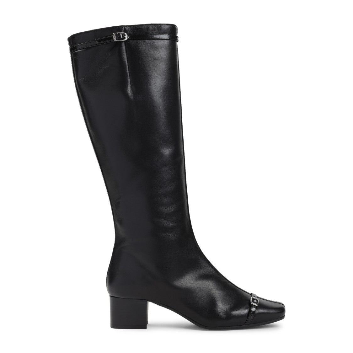 Carel Paris Smooth Leather Ankle Boots