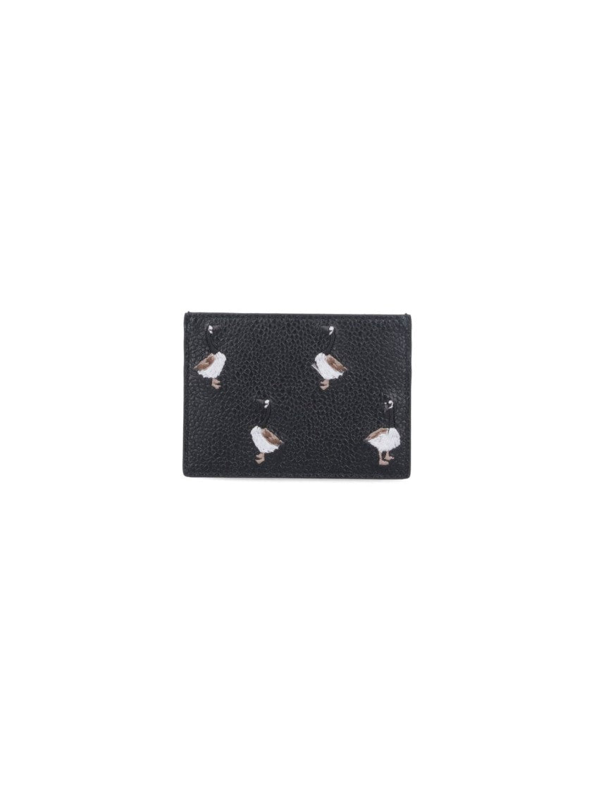 Thom Browne "Goose" Card Holder Black