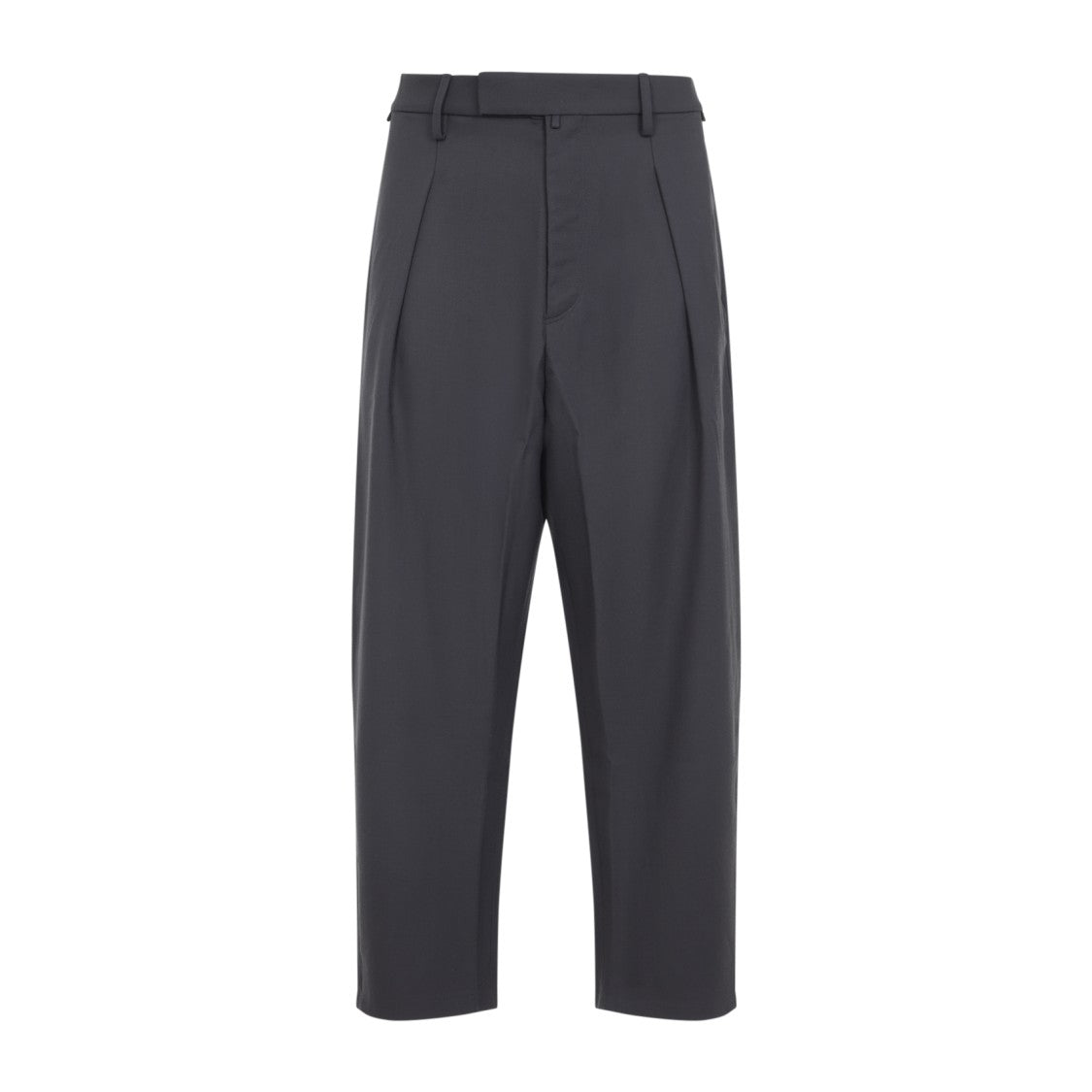 Mordecai Concrete Grey Virgin Wool Sartorial Trousers