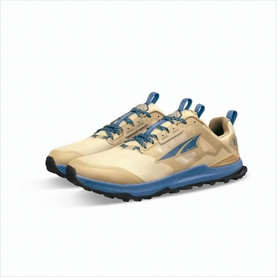 Altra Beige Nylon And Mesh Low-Top Athletic Sneakers