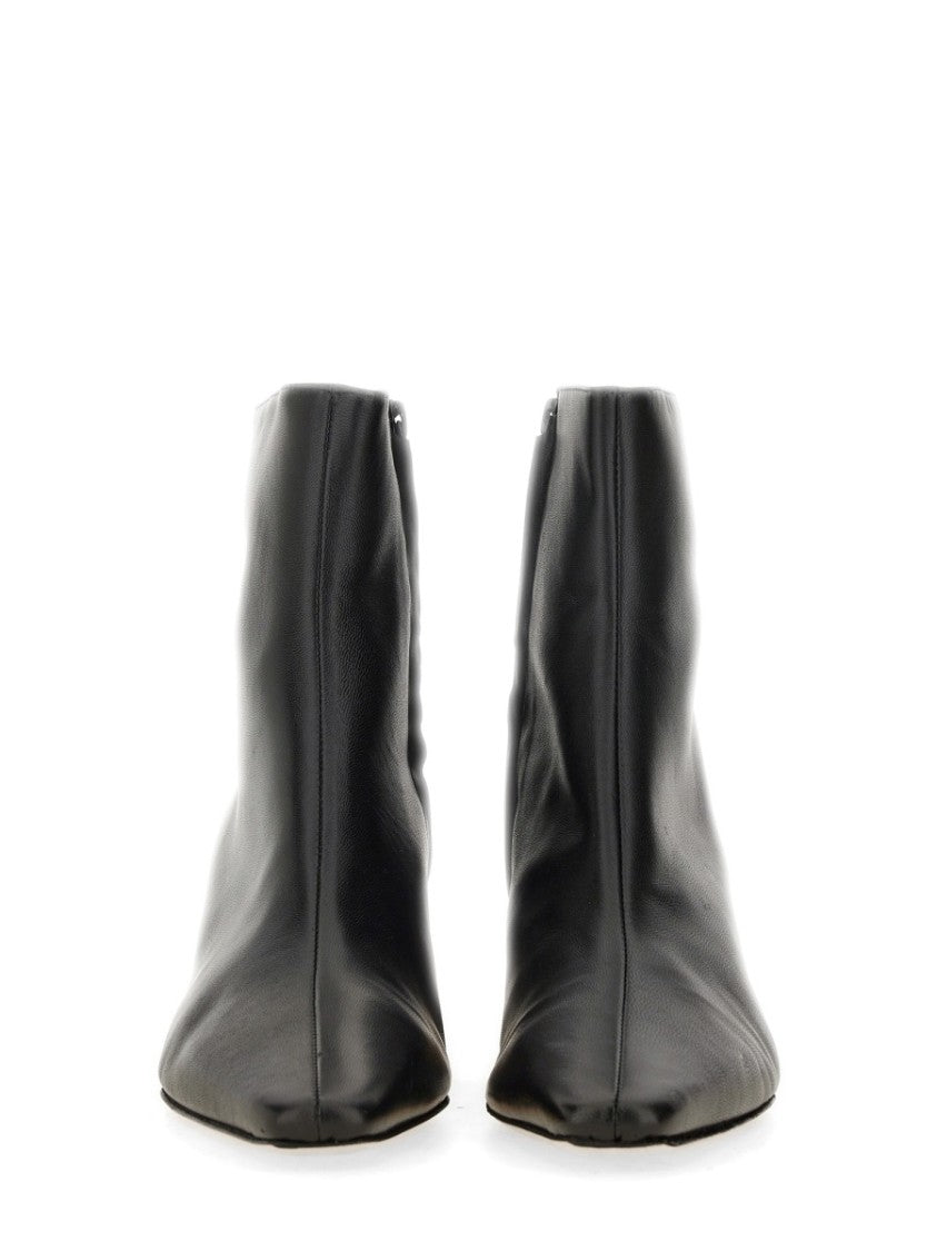 Staud Ankle Boot With Pointed Toe And Kitten Heel