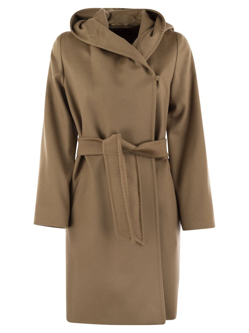 Max Mara Newmang - Wool Coat With Hood