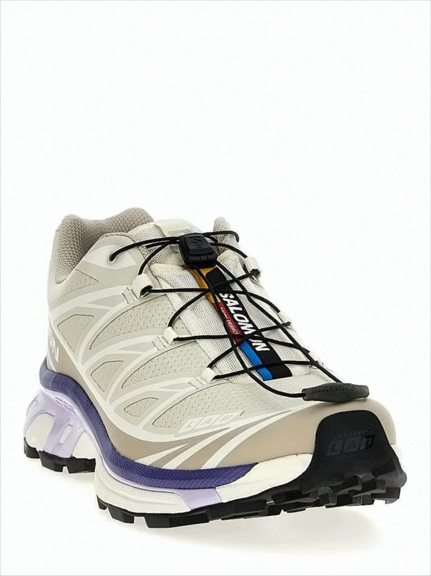 Salomon Streamlined Textile Sneakers With Quick-Lace System