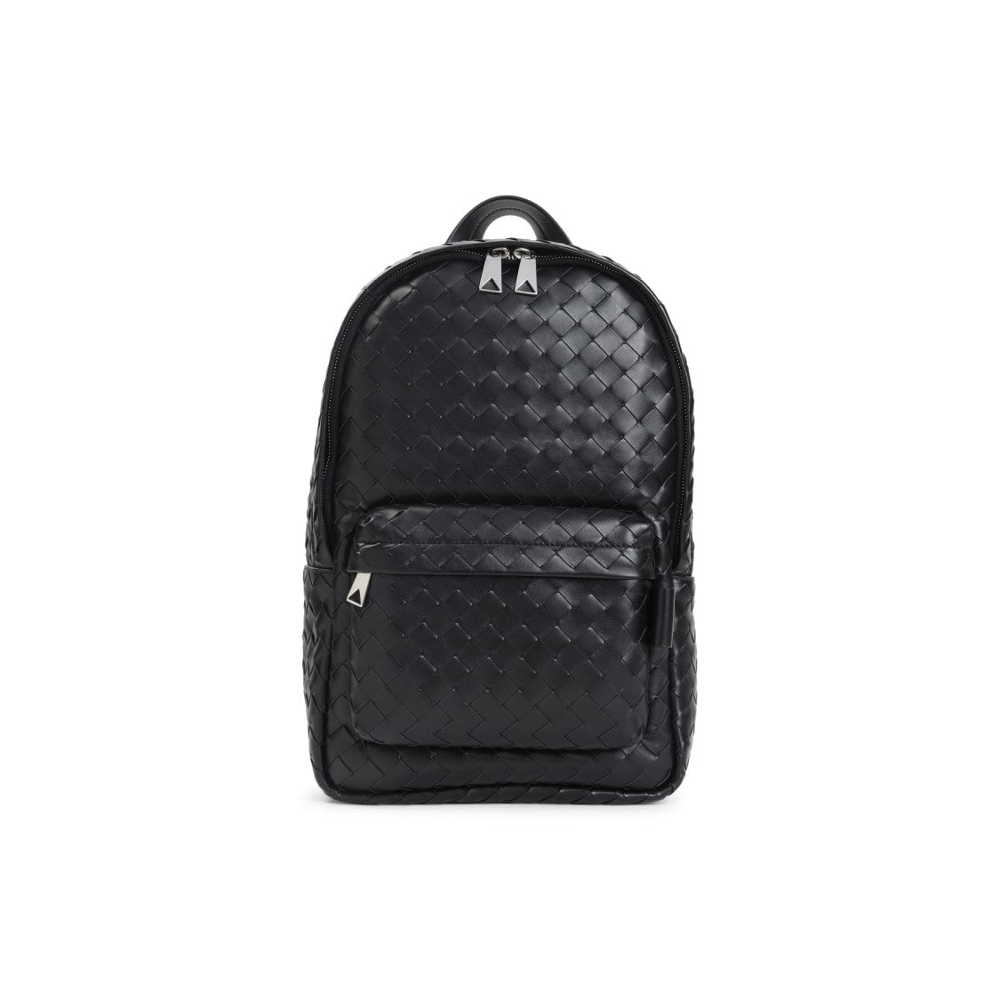 Bottega Veneta Woven Leather Bucket Bag With Structured Silhouette