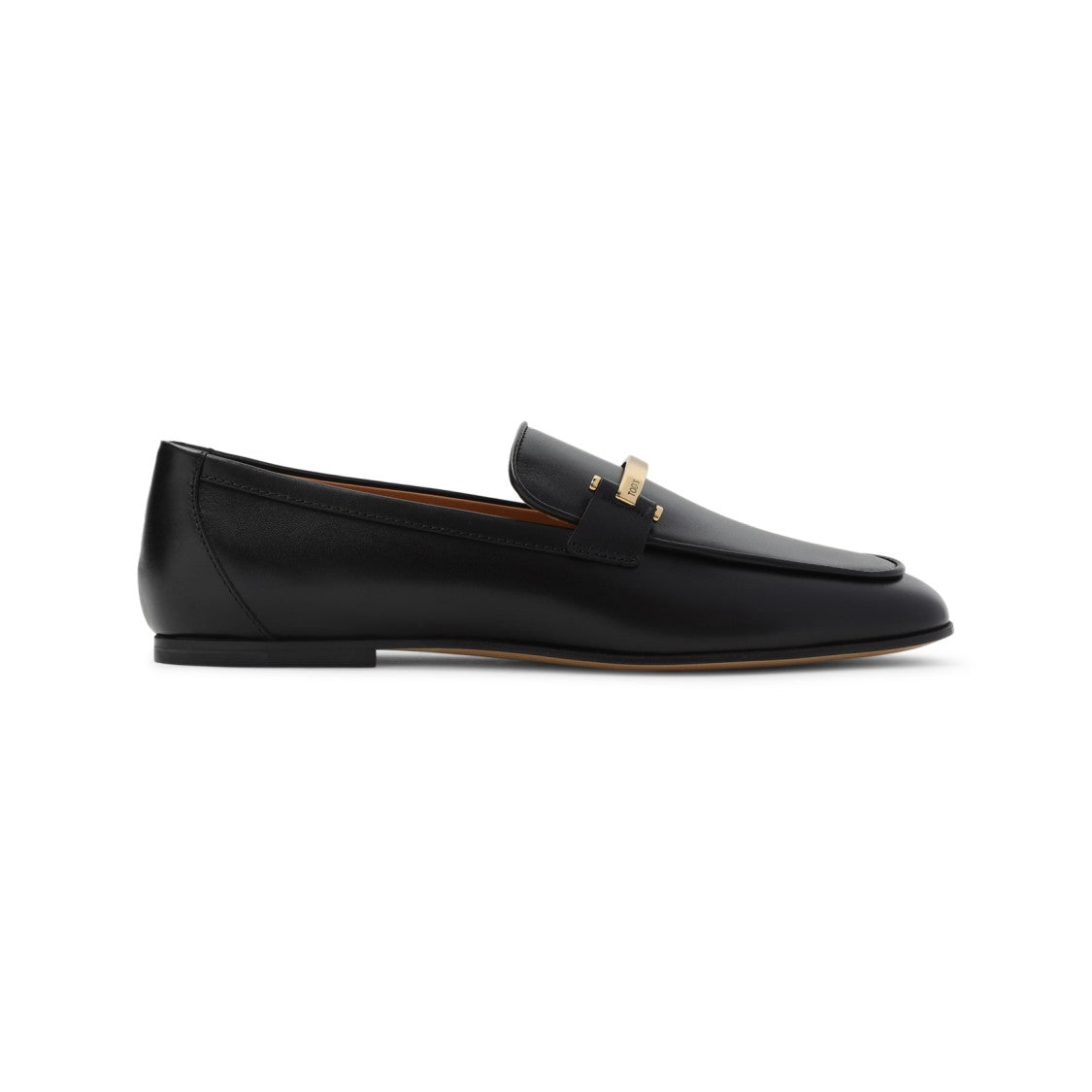 Tod's Black Leather Loafers