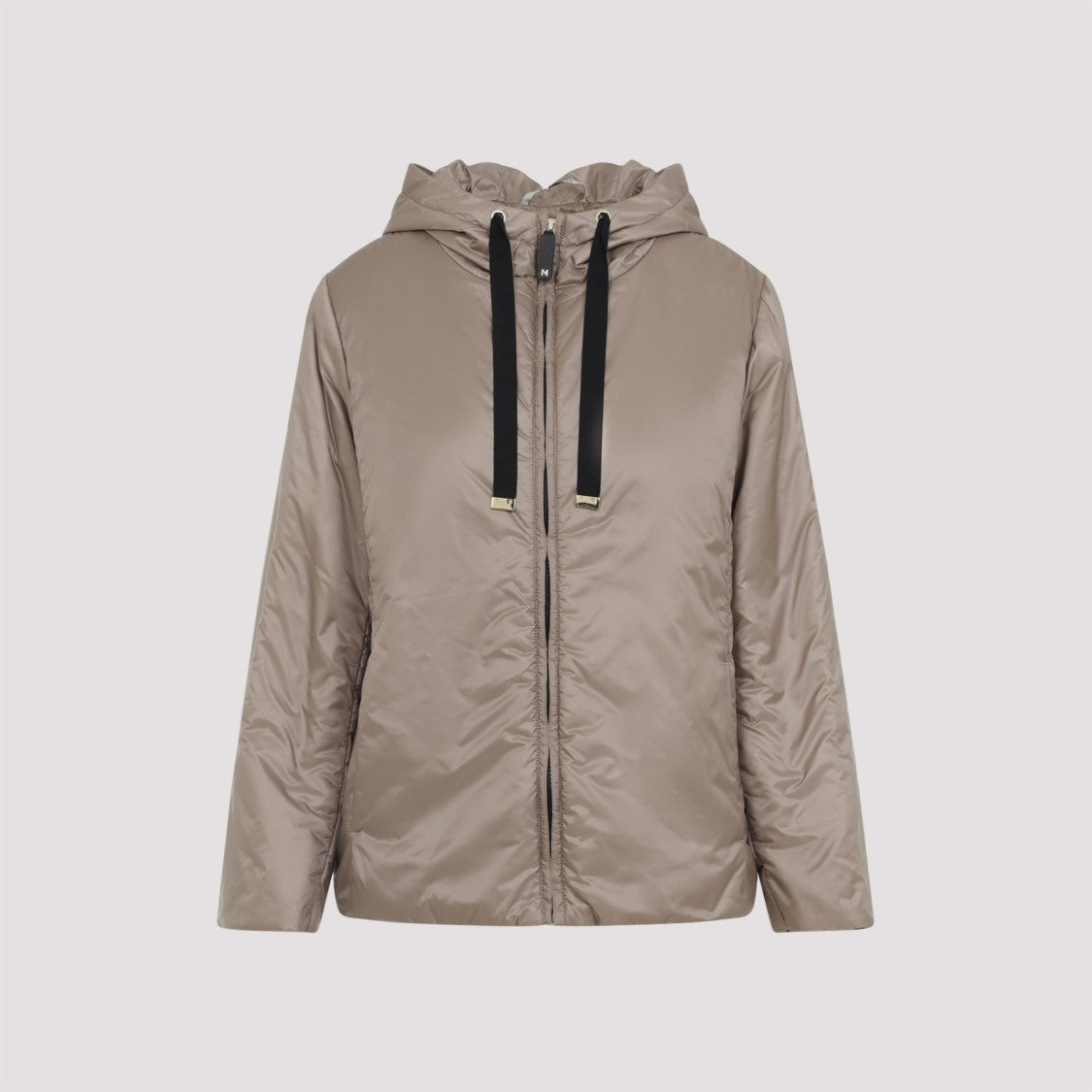 Max Mara Roccia Greenh Jacket With Adjustable Hood