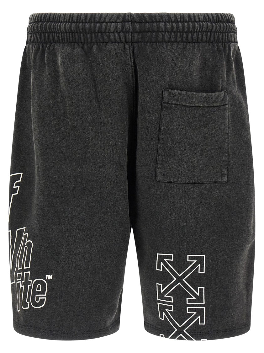 Off-White 'Outline Arrow Skate' Bermuda Shorts