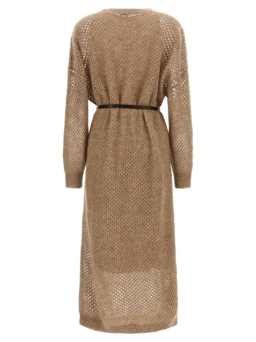 Brunello Cucinelli 'Dazzling Net' Dress