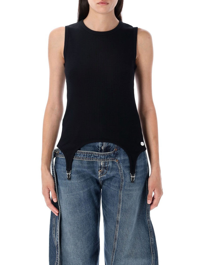 Jean Paul Gaultier Tank Rib Cotton Lingerie Garter