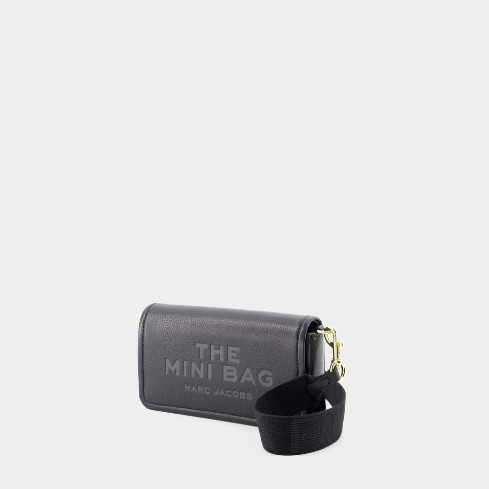 Marc Jacobs The Mini Crossbody - Leather - Black