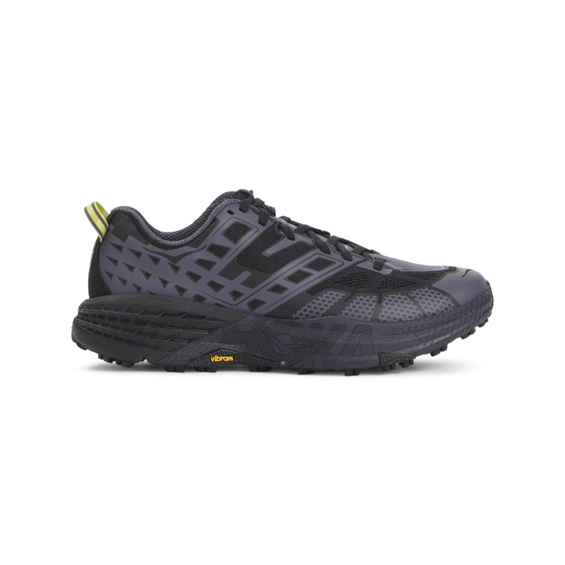 Hoka Lightweight Textile Sneakers With Geometric Design