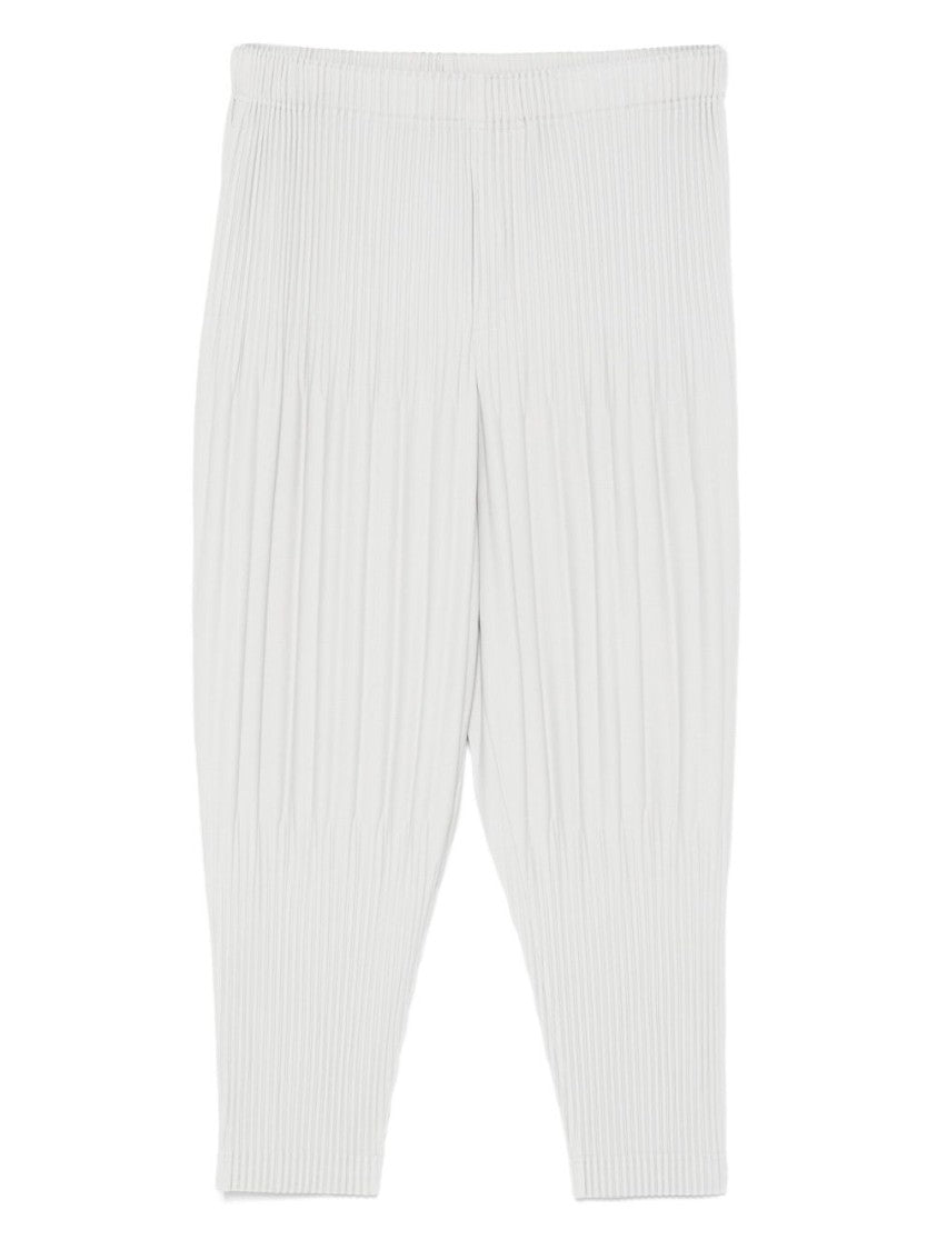 Homme Plissé Issey Miyake Light Grey Plissé Finish Ballon Pants