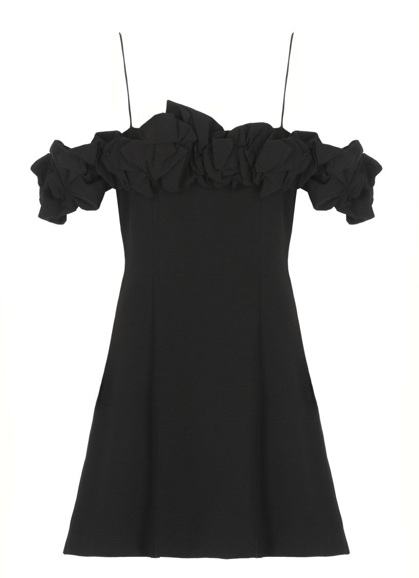 Rotate Crepe A-Line Dress