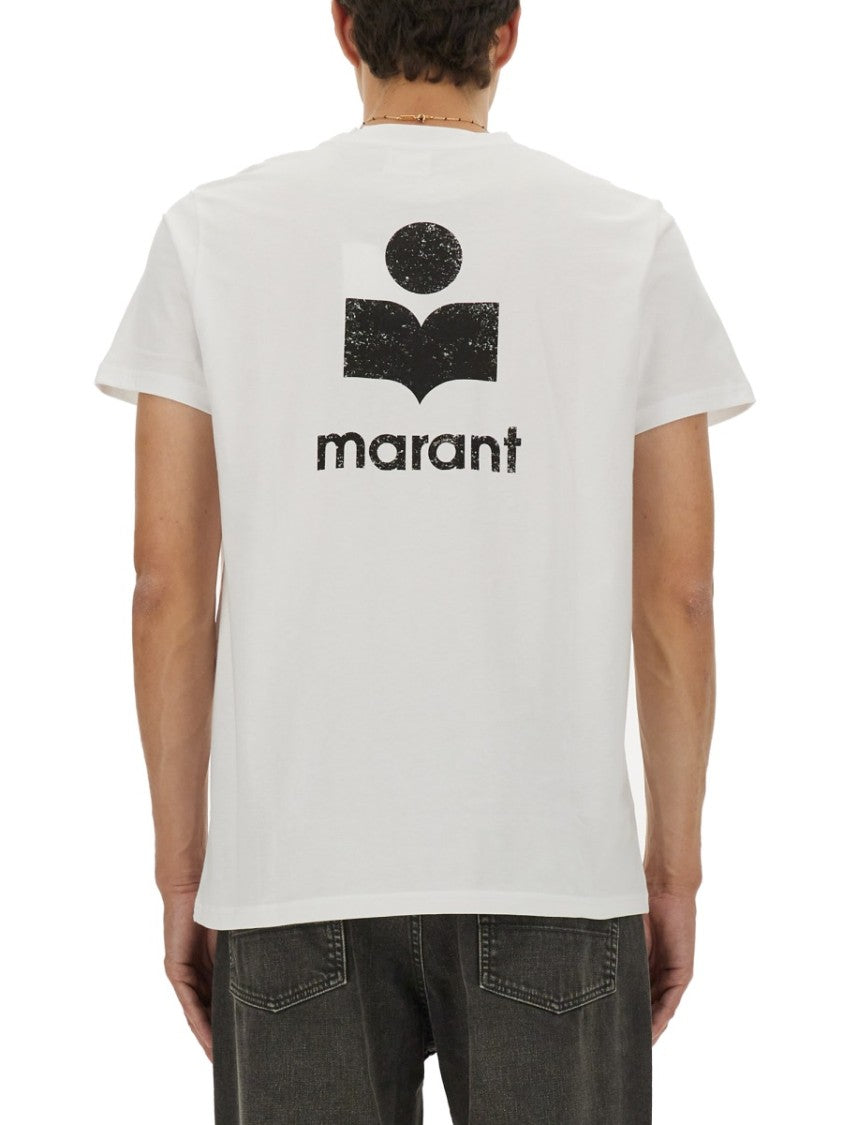 Isabel Marant Classic Crew Neck T-Shirt With Minimalist Design