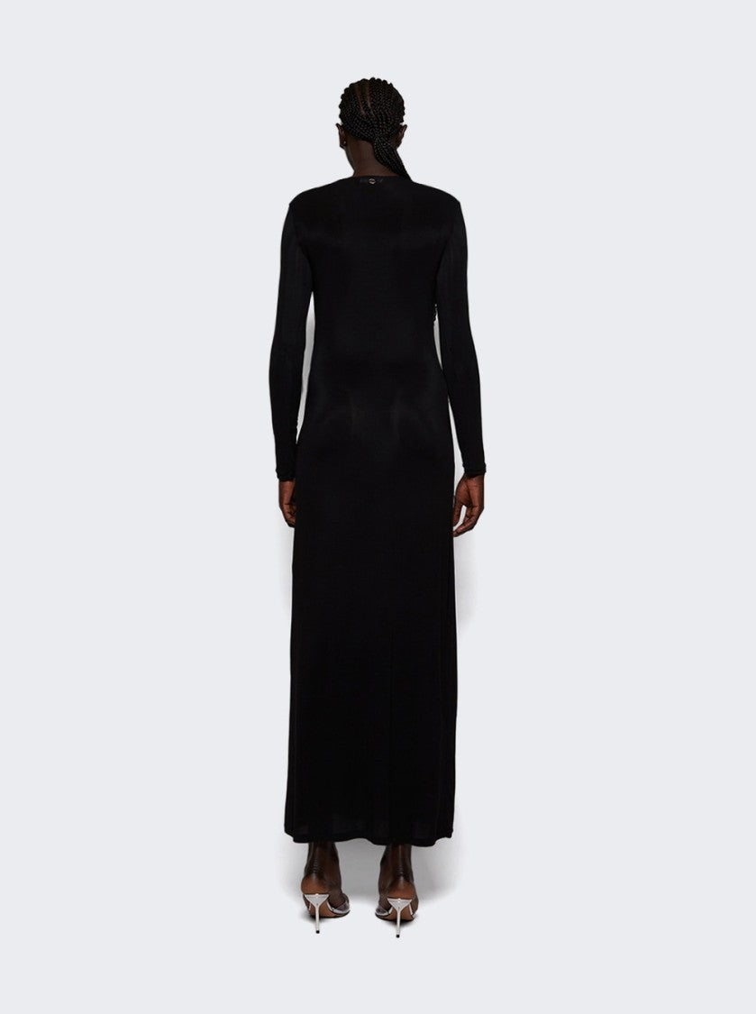 Rabanne Maxi Dress Black