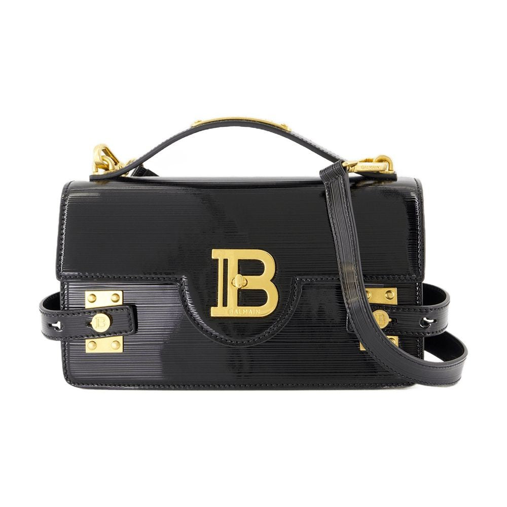 Balmain B-Buzz 24 Crossbody - Leather - Black