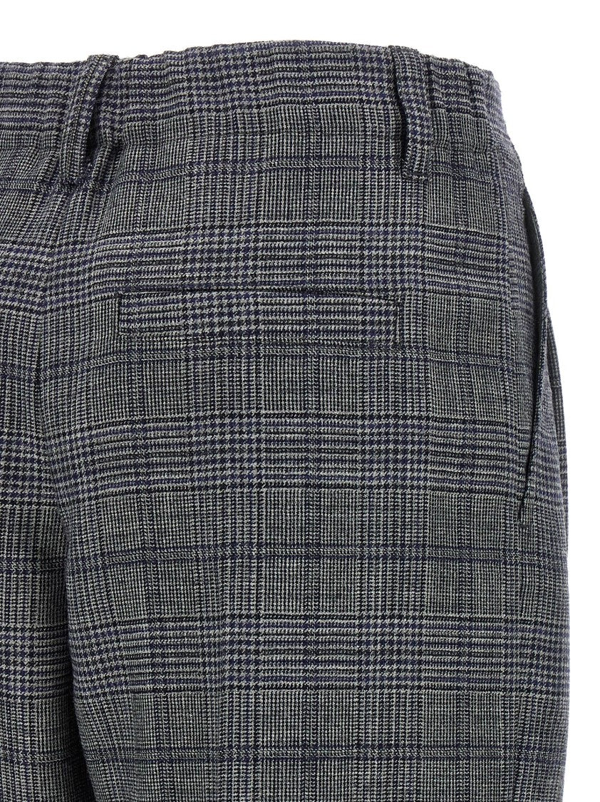 Brunello Cucinelli Pied De Poule Wool Pants