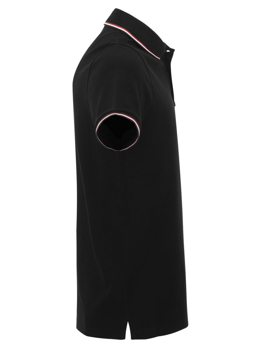 Moncler Cotton Pique Polo Shirt
