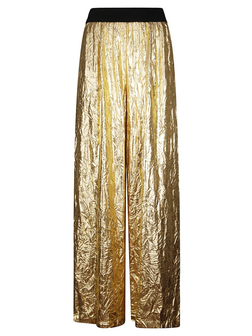 Maria Calderara Wrinkled Trousers