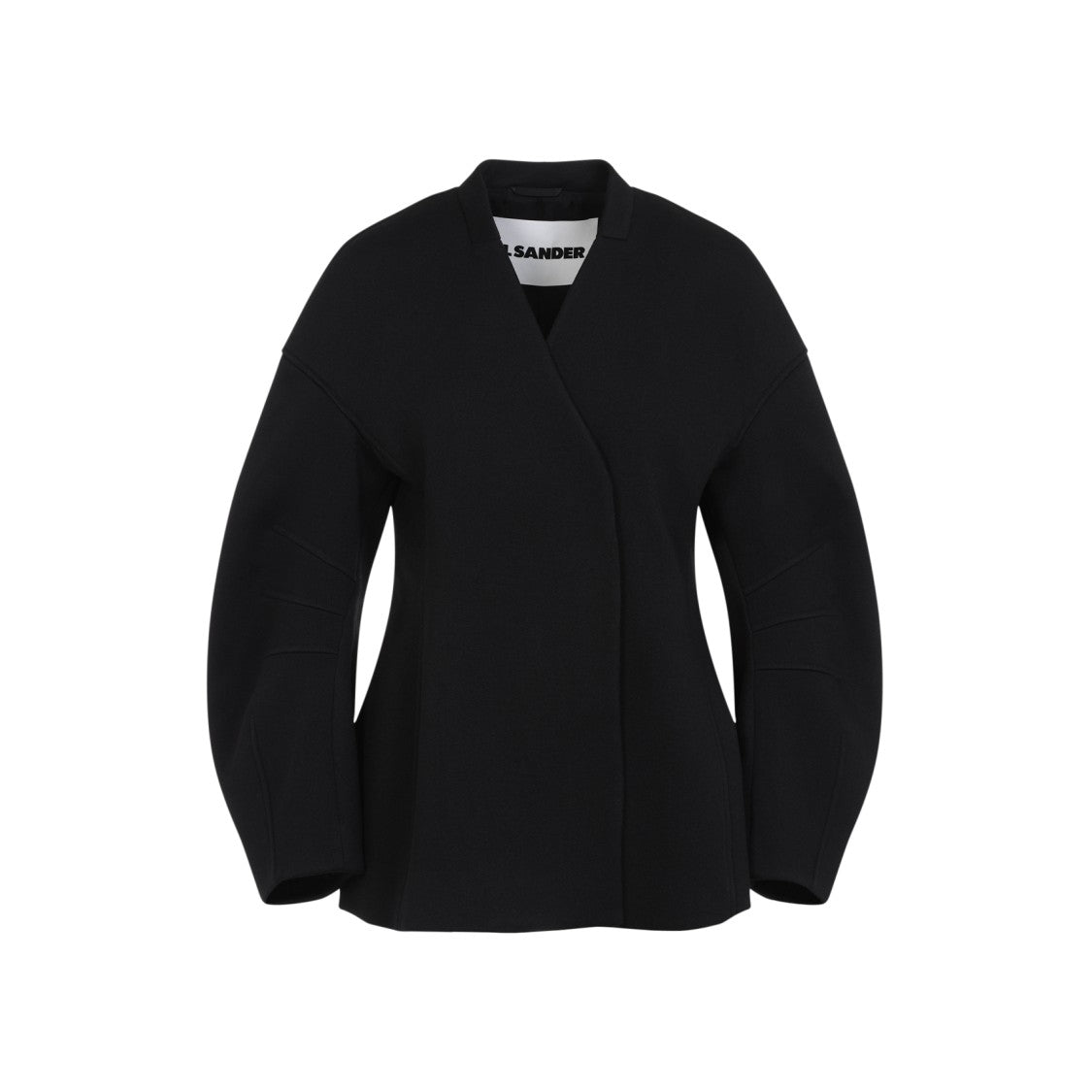 Jil Sander Black Virgin Wool Jacket