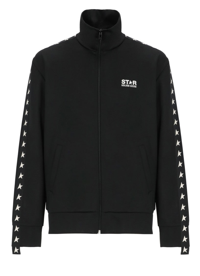 Golden Goose Black High Neck Black Sweatshirts