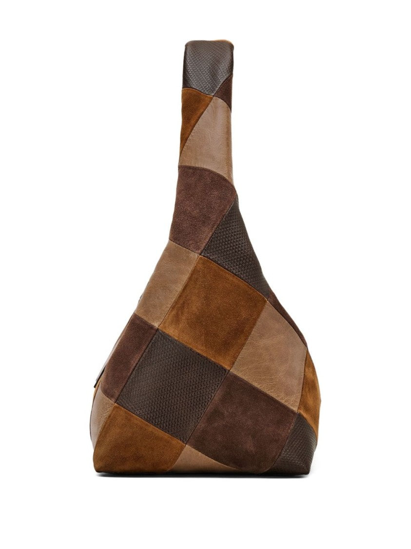 Marc Jacobs Patchwork Calf Leather Hobo Bag