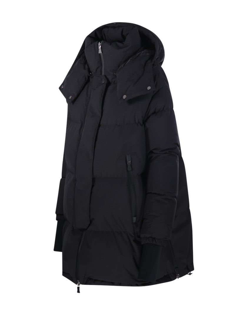 Herno Quilted Down Jacket With Detachable Hood