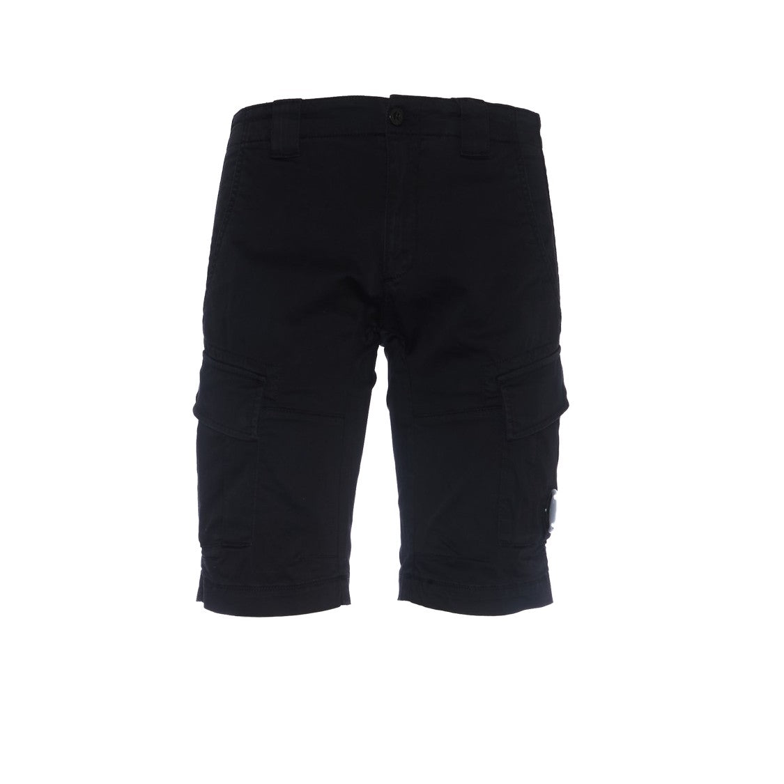 C.P. Company Sateen Stretch Cargo Shorts With Flap Pockets
