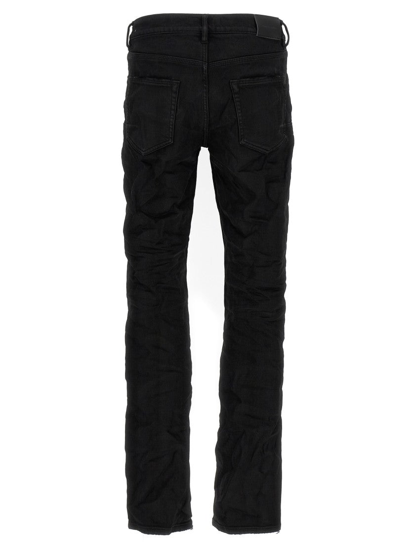Purple 'Resin Flare' Jeans