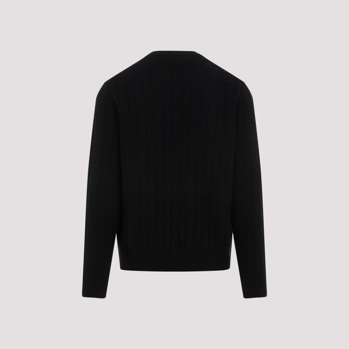 Prada Blue Wool Crewneck Pullover