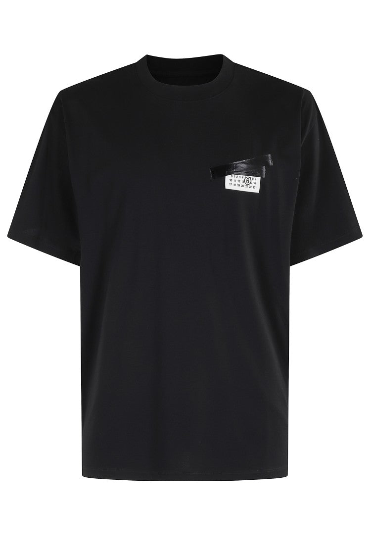 Mm6 By Maison Margiela Boxy Fit Crew Neck T-Shirt
