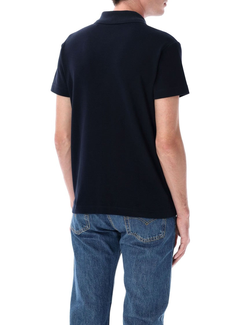 Burberry Short-Sleeve Polo Shirt With Traditional Collar