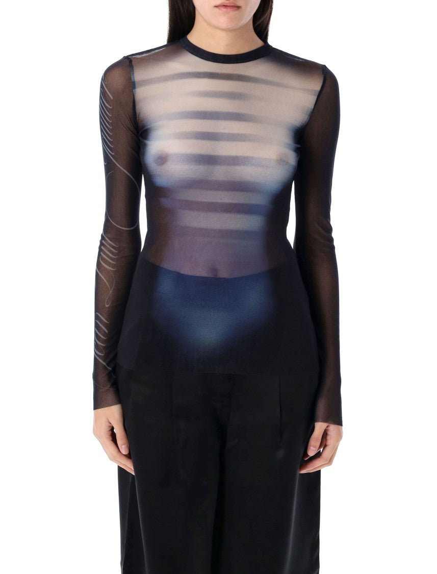 Jean Paul Gaultier Le Male Mesh Top