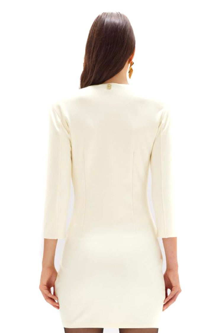 Blugirl Wrap Dress With Deep V-Neckline