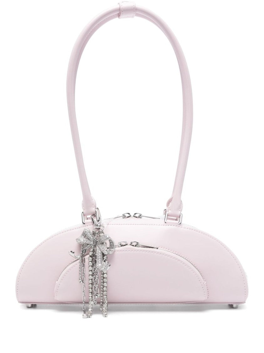Self-Portrait Smooth Leather Shoulder Bag