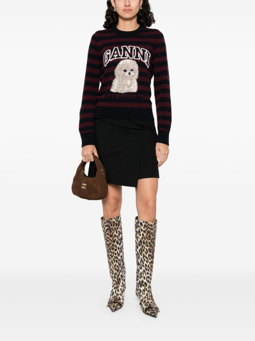 Ganni Crew Neck Sweater