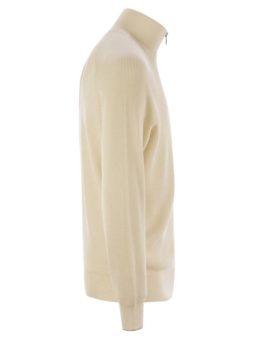 Brunello Cucinelli Cotton Rib Sweater
