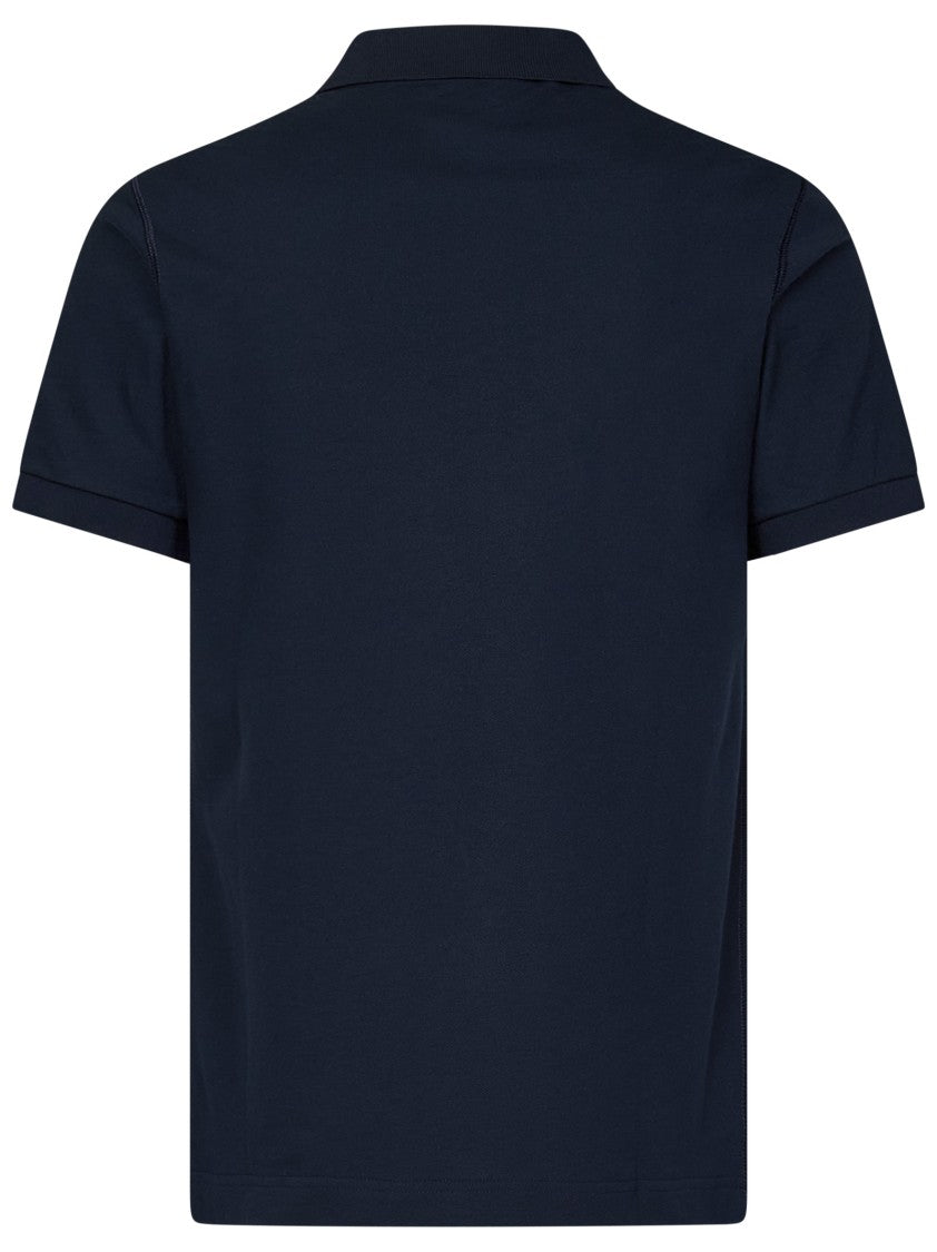 Dolce & Gabbana Navy Cotton Piquet Polo Shirt