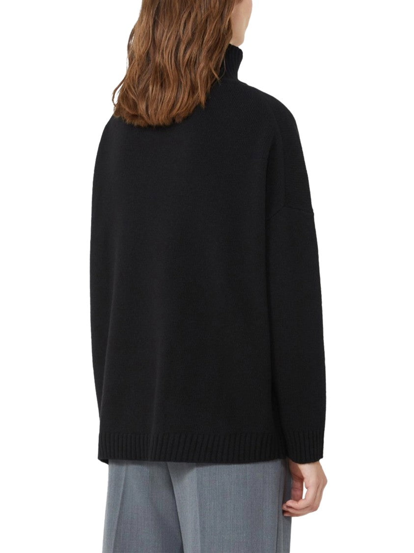 Max Mara Classic Virgin Wool Sweater With Timeless Design