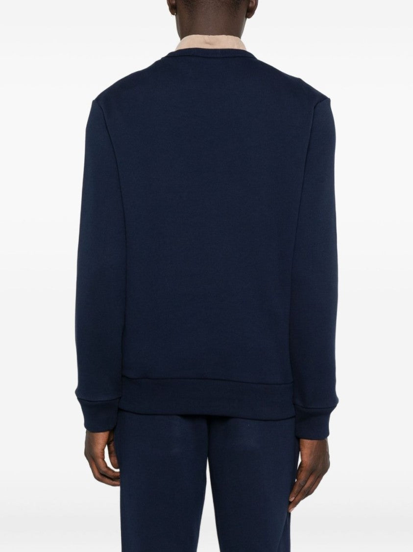 Polo Ralph Lauren Navy Blue Sweater With Embroidered Logo
