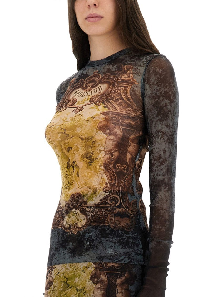 Jean Paul Gaultier "Médaillon" Top