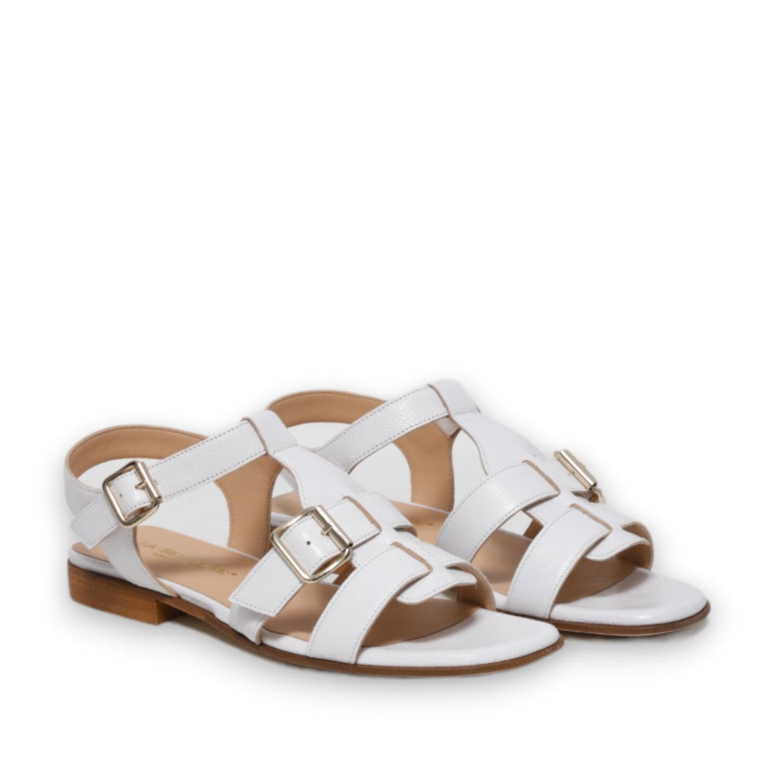 La Sellerie Sandals With Three Wide Straps