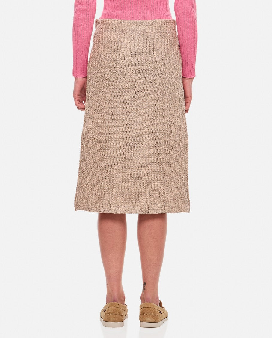 Cormio Lucia Cotton Midi Skirt